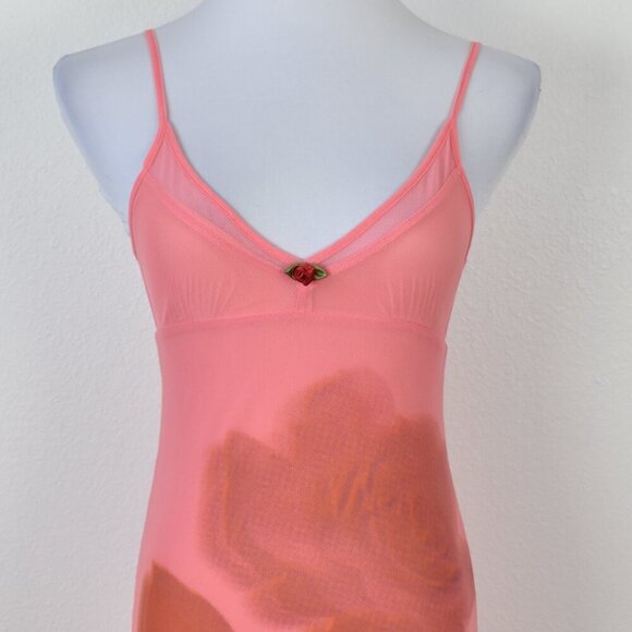 Kimchi Blue Ginnie Printed Mesh Midi Floral Slip Dress - XS - Picture 2 of 9